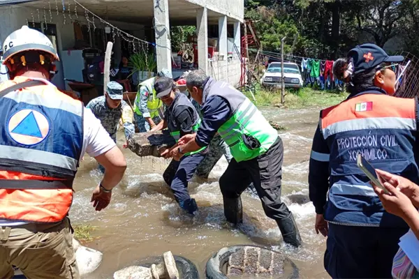 Suman ya 2 mega fugas de agua potable esta semana en CDMX