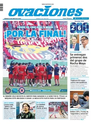Sábado 16 de mayo de 2026