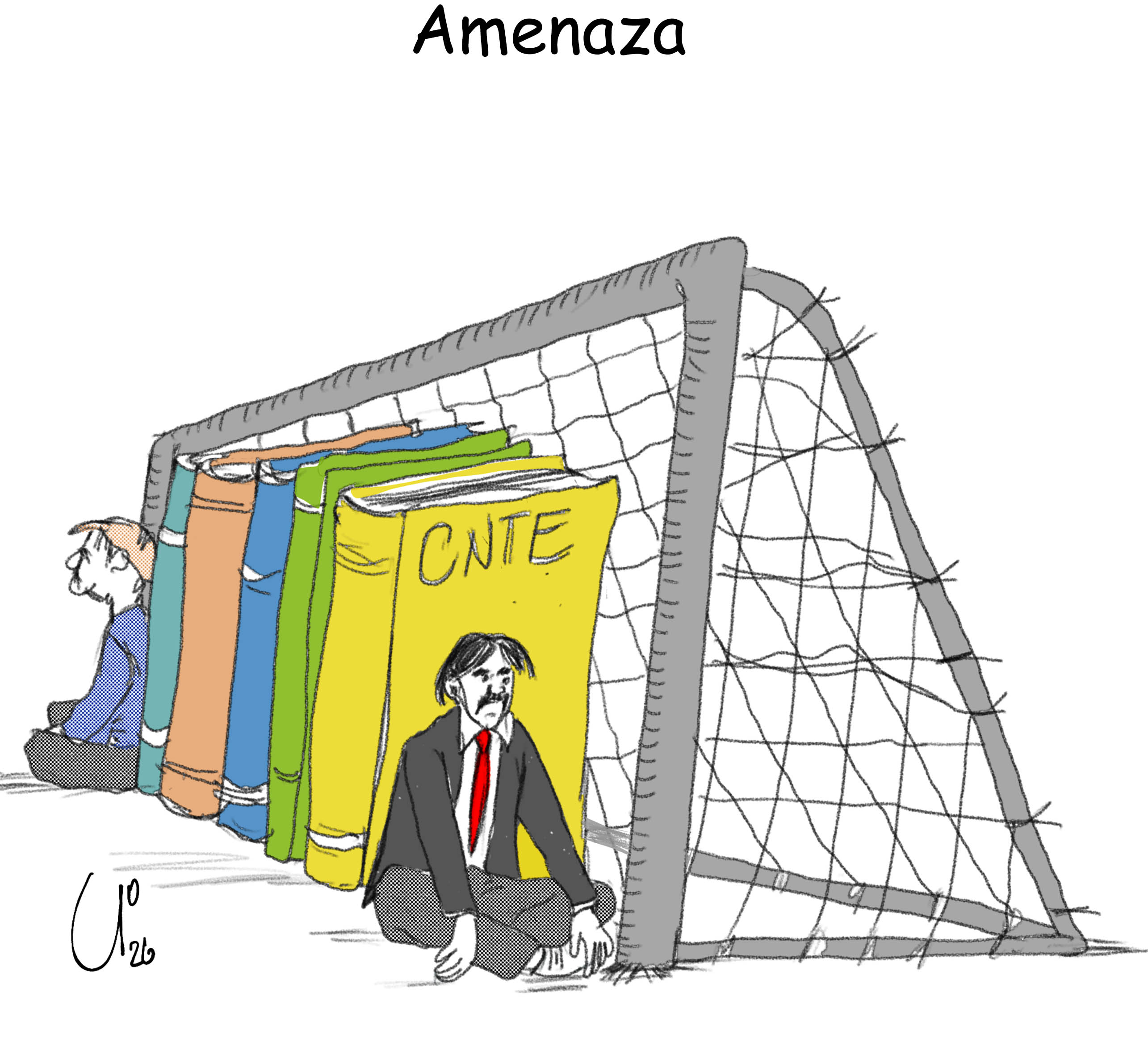 Cartón Ovaciones: Amenaza
