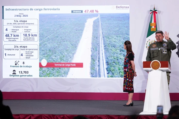 Gobierno reporta avances en plan ferroviario 2026