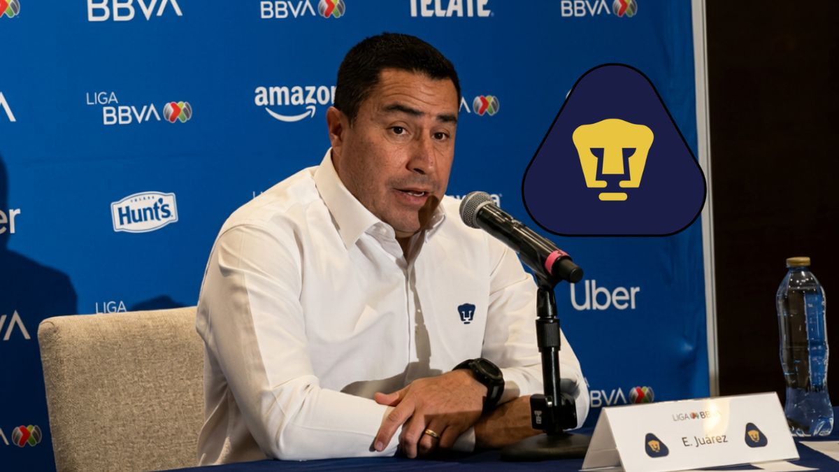 No sabía que no podía felicitar al árbitro; Efraín Juárez acusó que buscan desestabilizar a Pumas Efraín Juárez | Imagen mejorada con ia @MarioBeteta