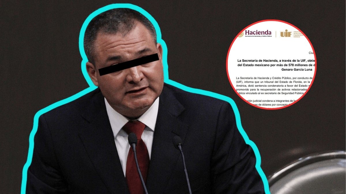 Estado mexicano obtiene sentencia a favor por más de 578 mdd en caso vinculado a Genaro García Luna Foto: archivo | Hacienda comunicado