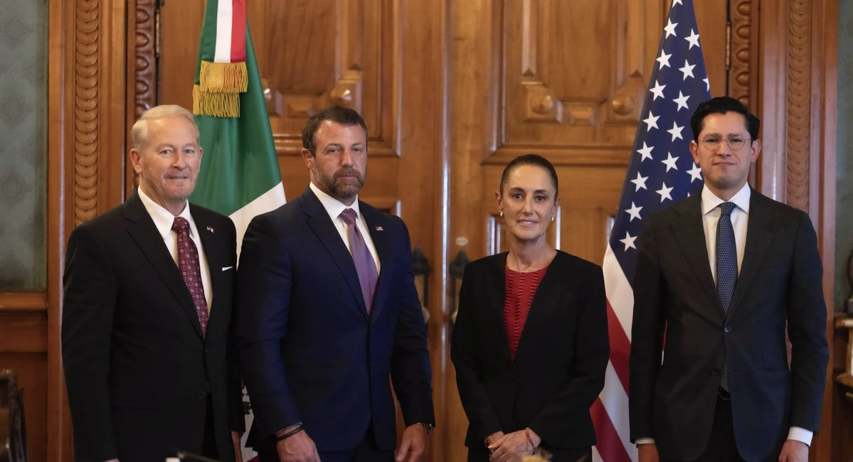 Colaboración y respeto a las naciones, claves de la reunión de Sheinbaum y Markwayne Mullin Sheinbaum explicó en sus redes sociales el motivo de la reunión