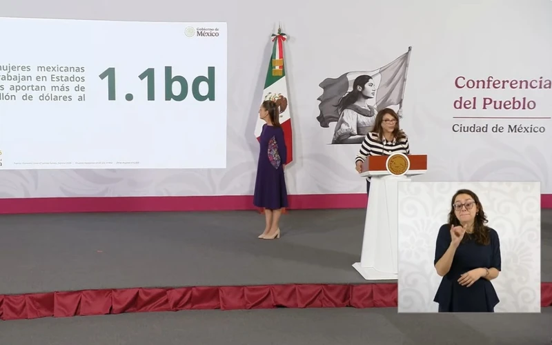 Mujeres mexicanas aportan m&aacute;s de un bill&oacute;n de d&oacute;lares en Estados Unidos