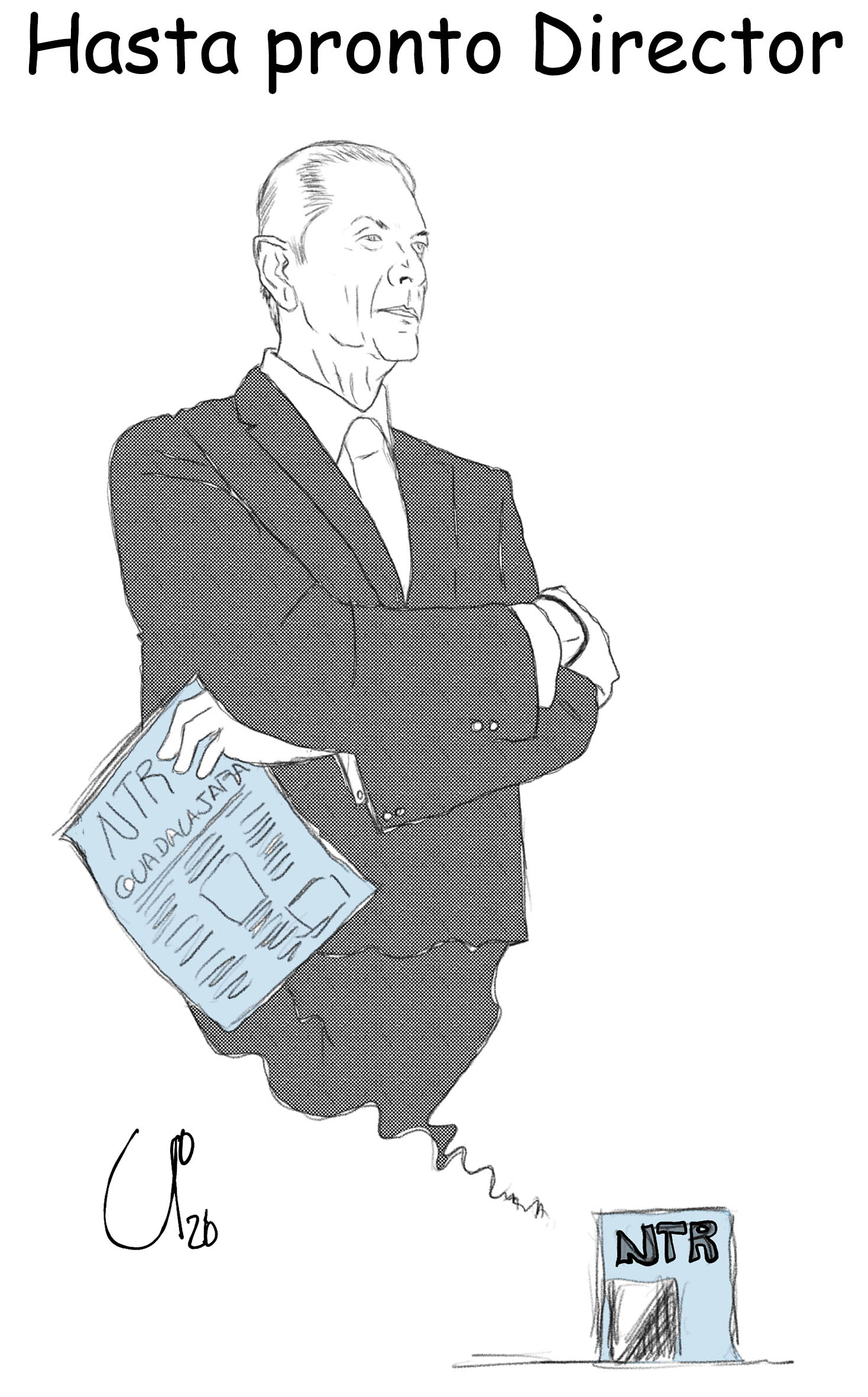 Cart&oacute;n Ovaciones: Hasta pronto Director