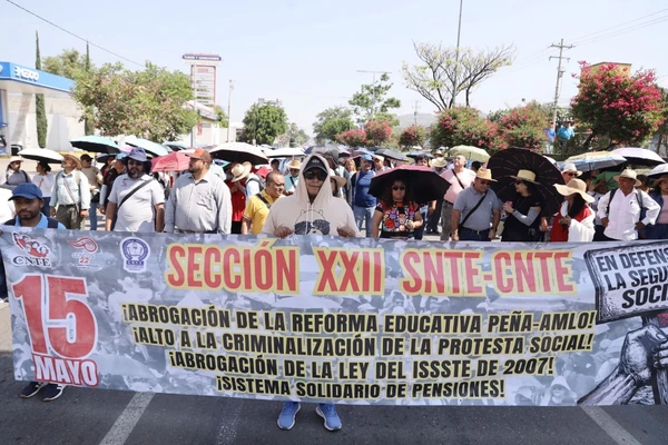 CNTE adelanta paro nacional; mañana comienzan las marchas
