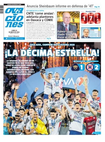 Edición impresa 25 de mayo