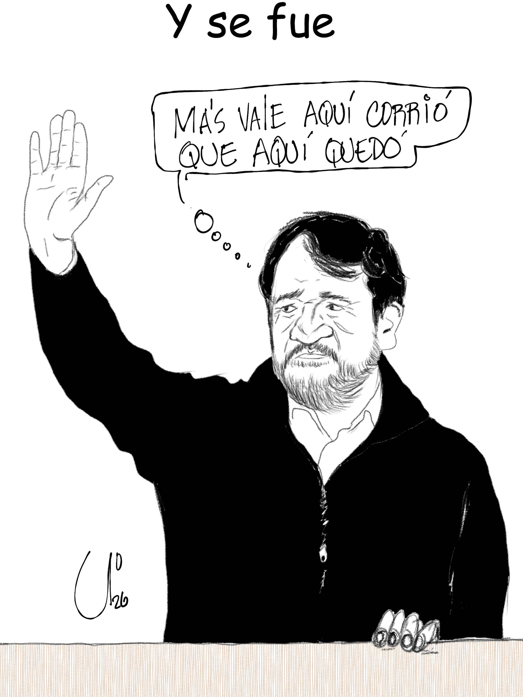 Y se fue
