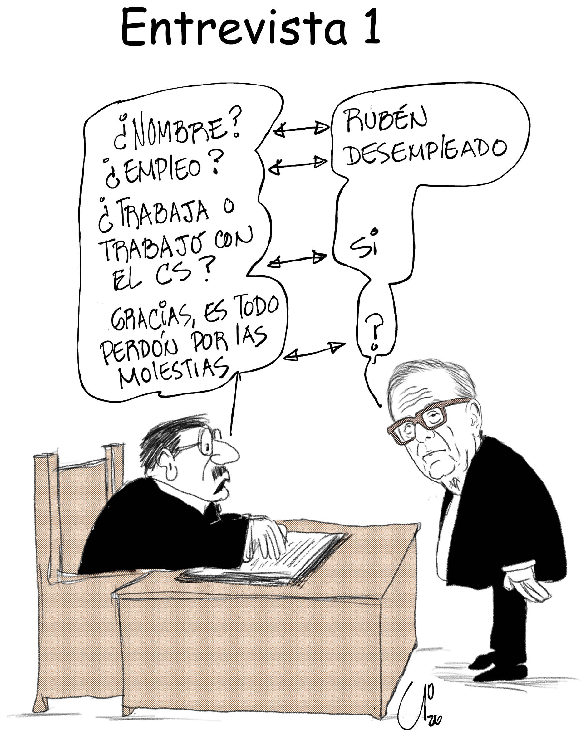 Cart&oacute;n Ovaciones: Entrevista 1