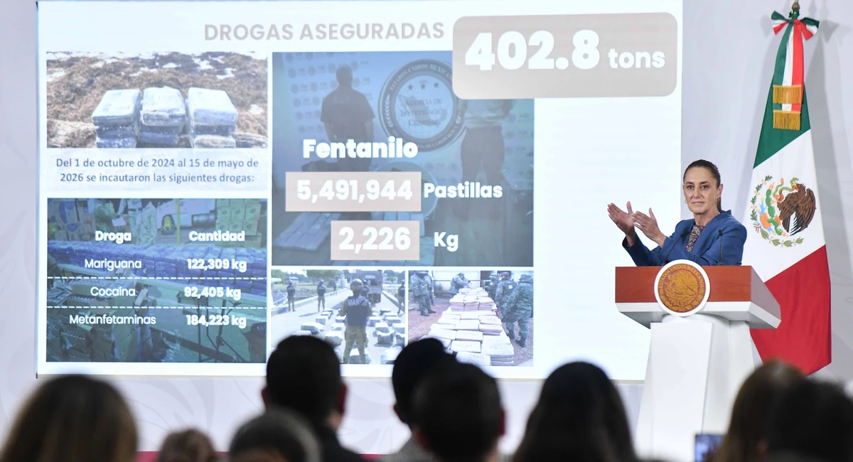 Sheinbaum destaca golpe millonario a finanzas del crimen organizado Sheinbaum destaca golpe millonario a finanzas del crimen organizado. Cuartoscuro.