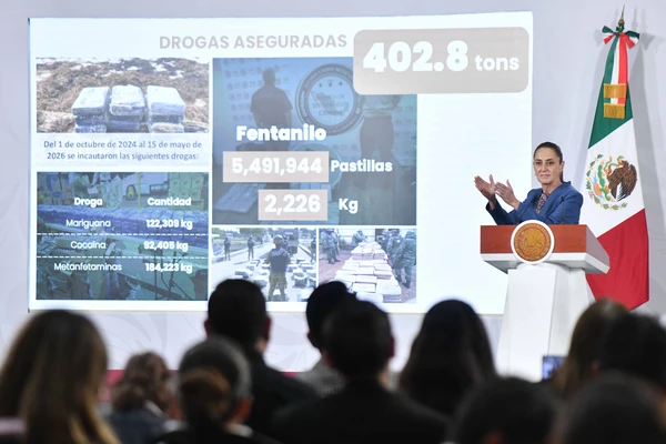 Sheinbaum destaca golpe millonario a finanzas del crimen organizado