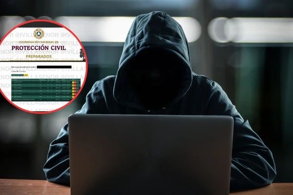 Hackean plataforma de Protección Civil Federal y filtran datos de funcionarios