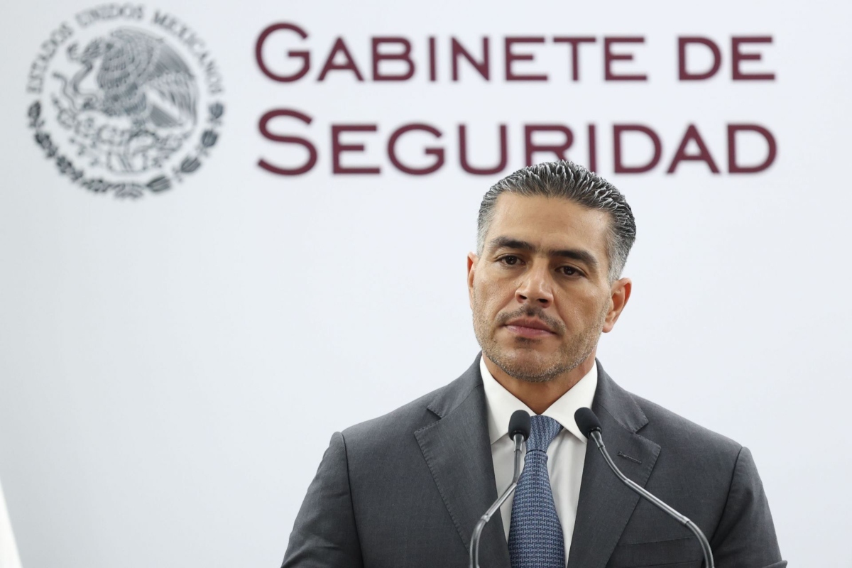 Omar García Harfuch asegura la detención de 5 sujetos relacionados con el caso Colima Omar García Harfuch expuso la situación de seguridad en el estado de Colima. Foto: Cuartoscuro