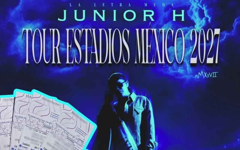 Junior H abre nueva fecha en CDMX ¿Cuándo y qué costo tienen los boletos?