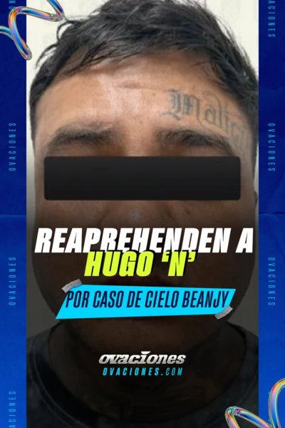 Reaprehenden a Hugo N por caso de Cielo Beanjy