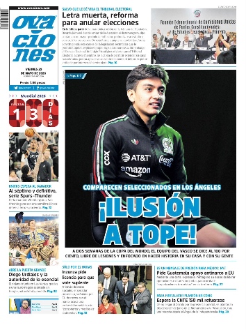 Edici&oacute;n impresa del 29 de mayo de 2026