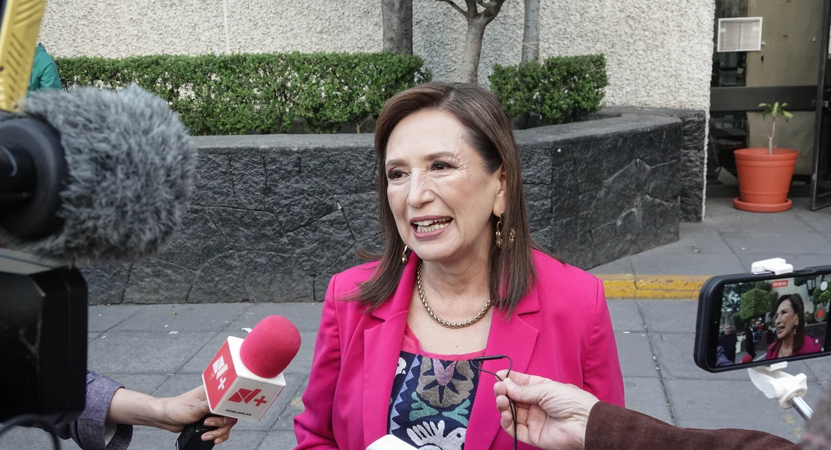 Xóchitl Gálvez ironiza sobre marcha de Morena en Chihuahua y respalda a Maru Campos Xóchitl Gálvez ironiza sobre marcha de Morena en Chihuahua y respalda a Maru Campos. Cuartoscuro.