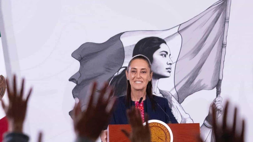 Sheinbaum acus&oacute; a sectores ultraconservadores de Estados Unidos de intentar influir en la pol&iacute;tica mexicana y descart&oacute; que Donald Trump encabece esas acciones. Foto: Cuartoscuro