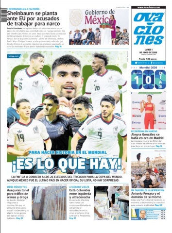 Edici&oacute;n impresa 01 de junio de 2026