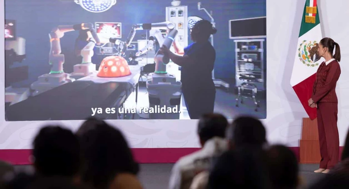 Sheinbaum apuesta por IA y expediente clínico digital Claudia Sheinbaum presentó la estrategia de digitalización e inteligencia artificial para fortalecer la atención médica en México. Foto: Cuartoscuro