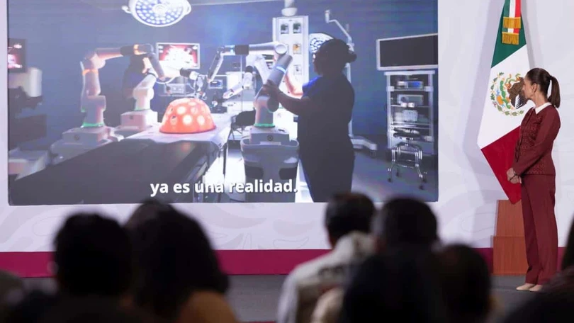 Sheinbaum apuesta por IA y expediente clínico digital Claudia Sheinbaum presentó la estrategia de digitalización e inteligencia artificial para fortalecer la atención médica en México. Foto: Cuartoscuro