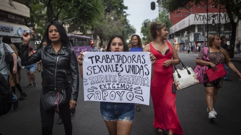 Trabajadoras sexuales marchar&aacute;n hasta el Z&oacute;calo Capitalino en el marco del D&iacute;a Internacional de la Trabajadora Sexual. Foto: Cuartoscuro