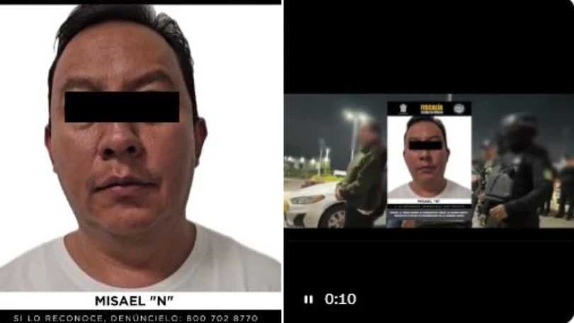 Misael N es uno de los objetivos prioritarios de la Operaci&oacute;n Restituci&oacute;n de la FGEDOMEX. Foto: X @FiscaliaEdomex