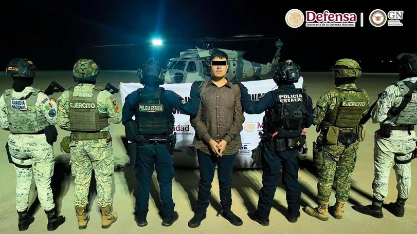 El Gabito fue detenido este lunes en Sinaloa | FOTO: @GabSeguridadMX