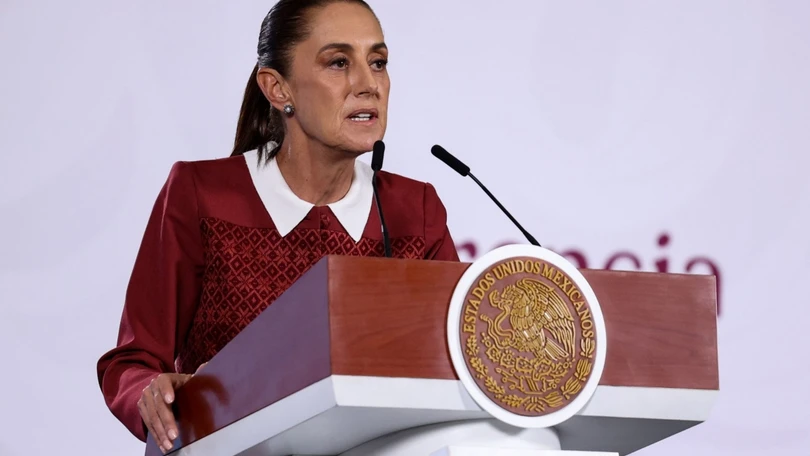 Claudia Sheinbaum defendi&oacute; la soberan&iacute;a nacional al responder a declaraciones del embajador estadounidense Ronald Johnson. Foto: Cuartoscuro