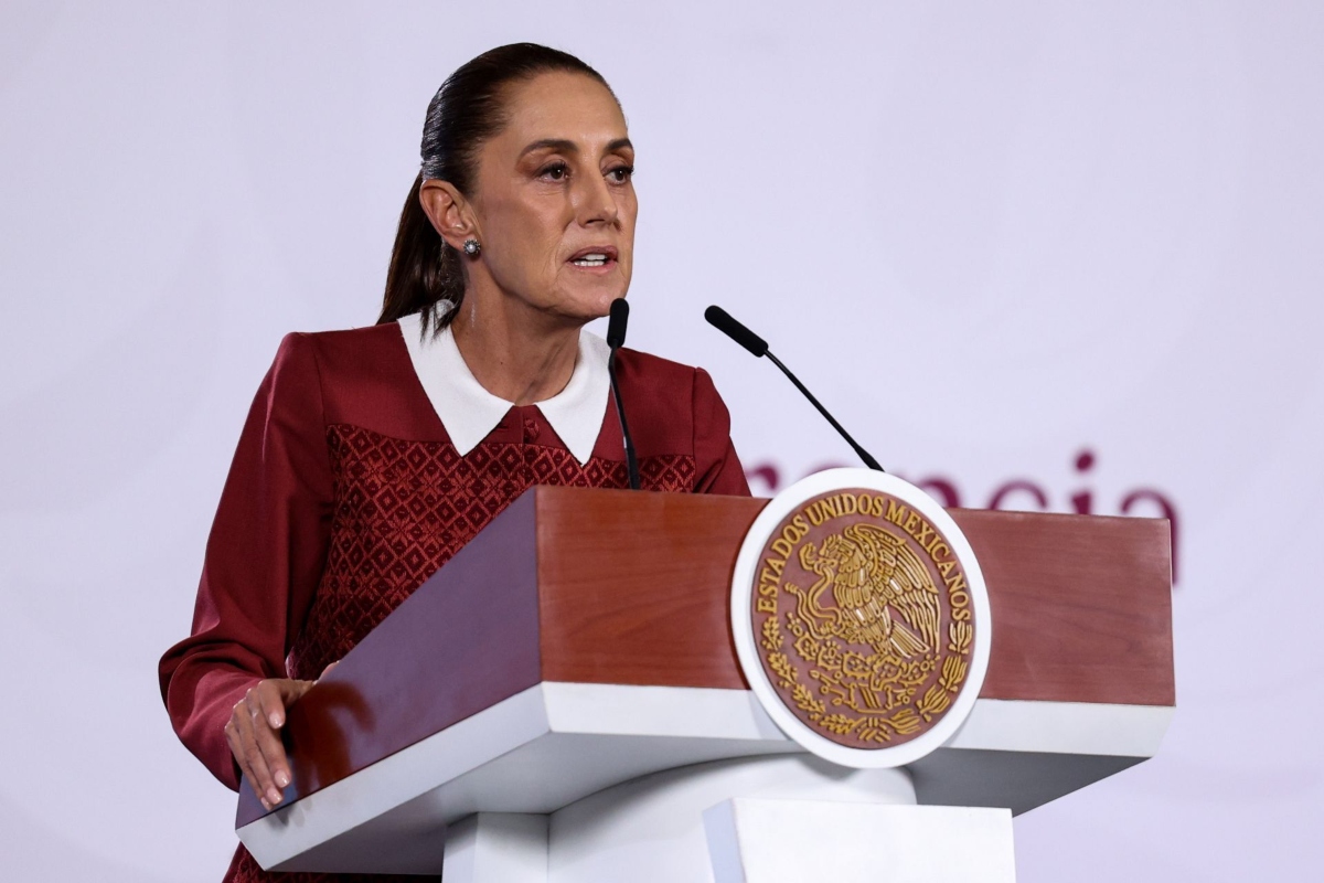 Sheinbaum pide a embajador de EU no opinar sobre política interna de México Claudia Sheinbaum defendió la soberanía nacional al responder a declaraciones del embajador estadounidense Ronald Johnson. Foto: Cuartoscuro