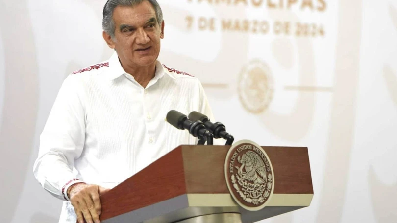 Am&eacute;rico Villareal, el gobernador de Tamaulipas le respondi&oacute; directamente al periodista que las acusaciones eran falsas y carentes de pruebas. Foto: Cuartoscuro