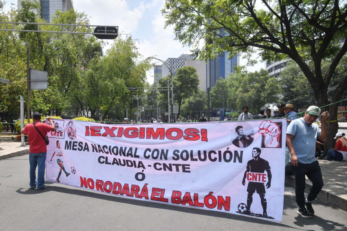 ¡Caos en CDMX! Vialidades cerradas por manifestaciones de la CNTE Estos son los puntos viales intervenidos por bloqueos de la CNTE. Foto: Cuartoscuro