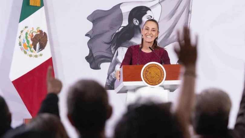 Claudia Sheinbaum respald&oacute; la carta de L&oacute;pez Obrador y rechaz&oacute; los se&ntilde;alamientos que buscan vincular a Morena con el crimen organizado.