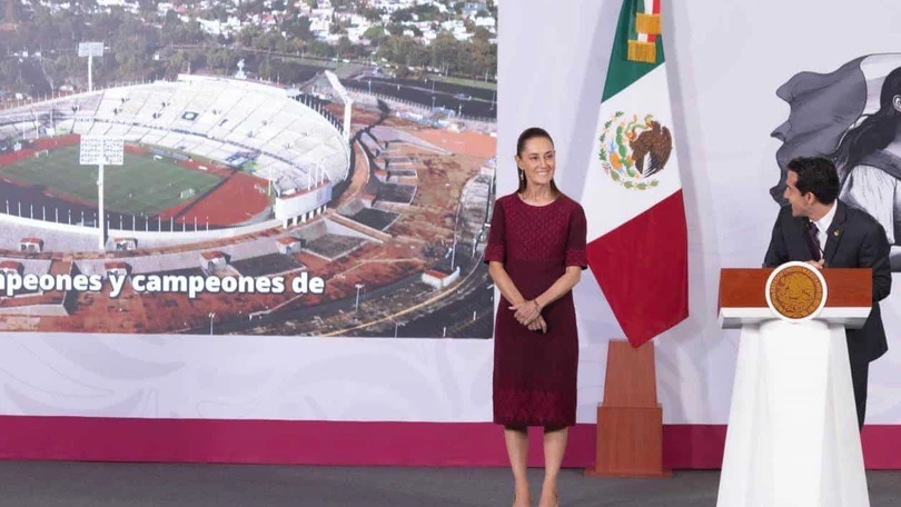 La presidenta de M&eacute;xico Claudia Sheinbaum se&ntilde;al&oacute; que las empresas privadas decidir&aacute;n si otorgan facilidades laborales durante la inauguraci&oacute;n del Mundial 2026. Foto: Presidencia