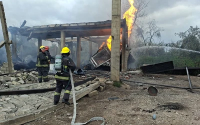 VIDEO: Fuerte explosi&oacute;n en dep&oacute;sito de gas en Tepeaca, Puebla