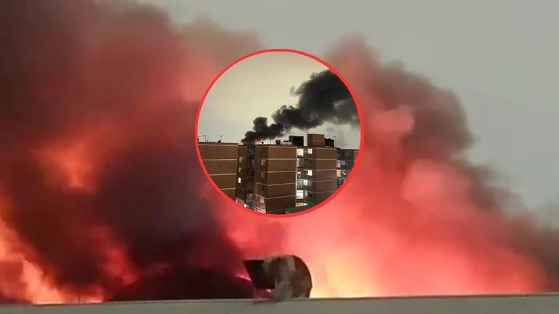 &iexcl;Toma precauciones! Fuerte incendio en Mercado de Jamaica desata caos y cierre viales
