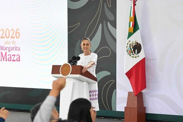 Sheinbaum pide a Harfuch revisar caso del alcalde de Metepec y sus escoltas armados