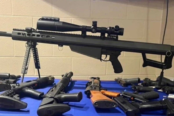 EU presume decomiso de rifle Barrett .50 ligado a red de tr&aacute;fico hacia M&eacute;xico