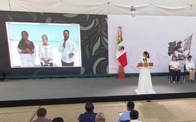 Sheinbaum garantiza protecci&oacute;n de Mahahual y apuesta por ecoturismo