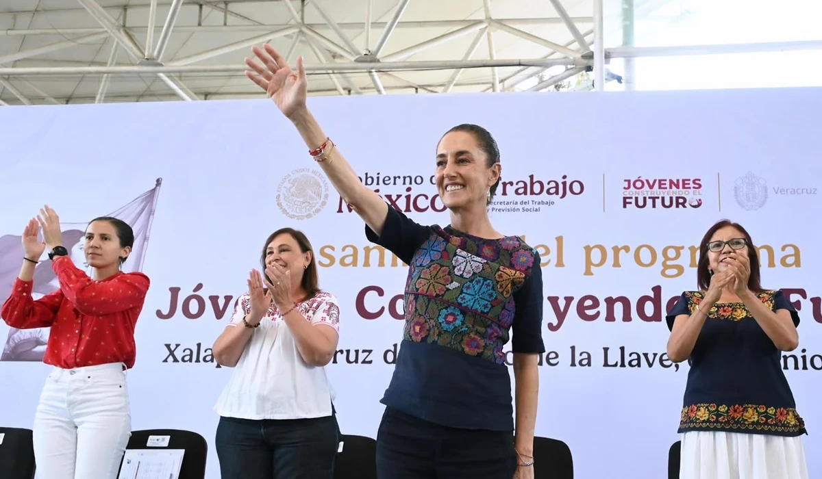 Claudia Sheinbaum pide a j&oacute;venes que sigan apoyando a Morena