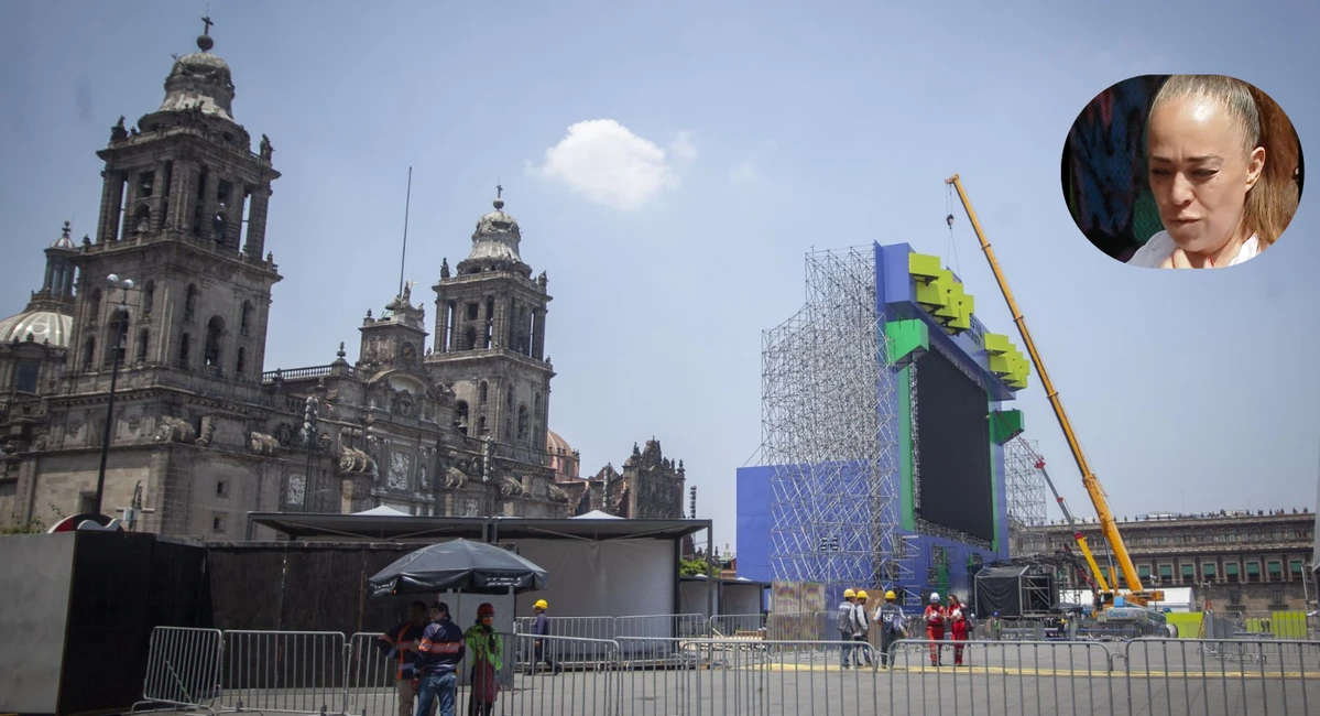 ¿Quién es la mujer que pide INE a las personas para poder acceder al Zócalo? Esto sabemos La mujer dijo que ella se había puesto sola porque no tenía nada más qué hacer