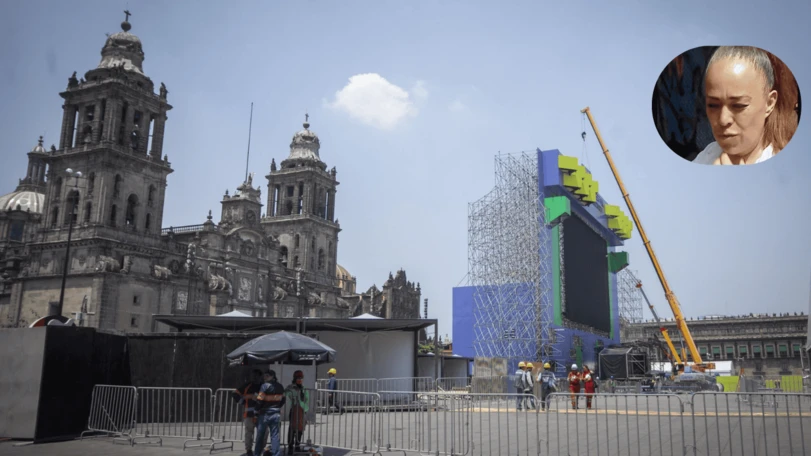 ¿Quién es la mujer que pide INE a las personas para poder acceder al Zócalo? Esto sabemos La mujer dijo que ella se había puesto sola porque no tenía nada más qué hacer
