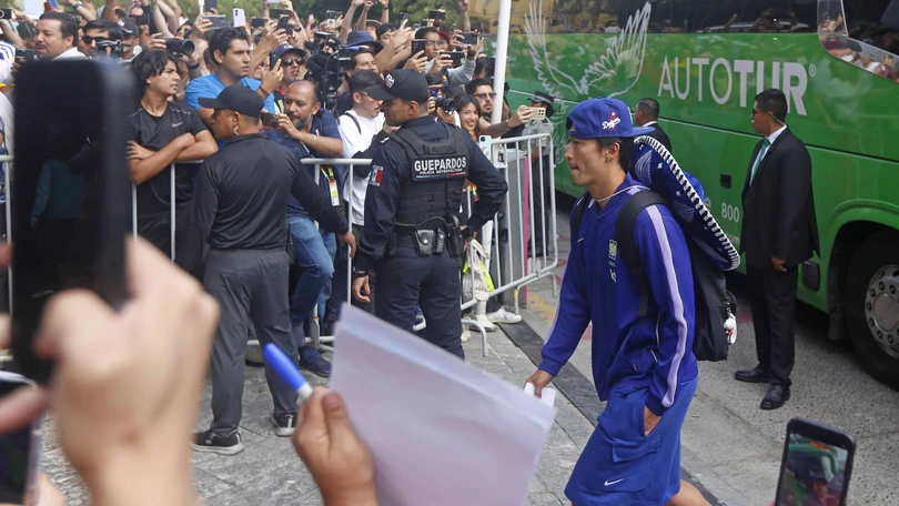 Entre mariachi y aplausos: así recibió Guadalajara a la Selección de Corea del Sur Entre mariachi y aplausos: así recibió Guadalajara a la Selección de Corea del Sur. Cuartoscuro.