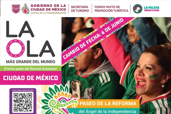 &iquest;A qu&eacute; hora y d&oacute;nde ser&aacute;? As&iacute; se realizar&aacute; La Ola m&aacute;s grande del mundo