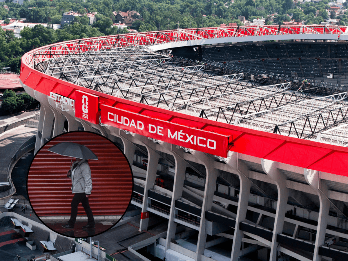 Lluvias y actividad eléctrica figuran en el pronóstico para la inauguración del Mundial 2026 Aficionados al Mundial podrían enfrentarse a lluvias el día de la inauguración. Cuartoscuro.