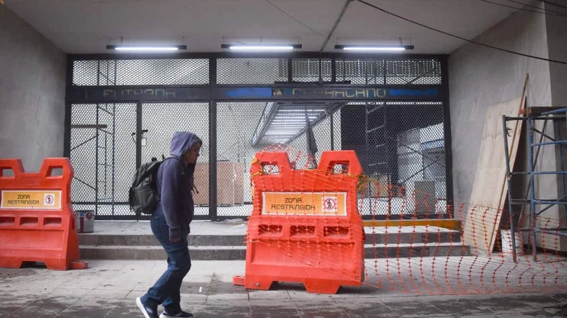 5 estaciones, entre ellas, Chabacano, siguen sin fecha de reapertura. Foto: Cuartoscuro