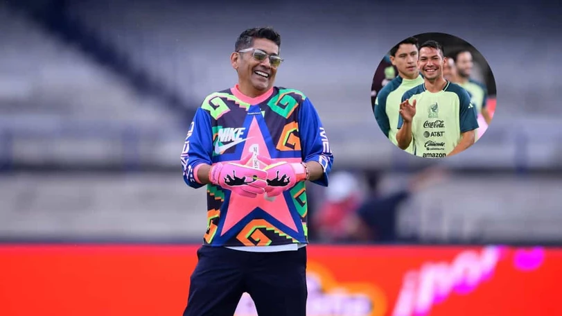 Jorge Campos manda mensaje a Chucky Lozano al no ser convocado por el Tri para el Mundial 2026: "Te extrañamos" Jorge Campos dijo extrañar a Chucky Lozano. Fotos: Mexsport