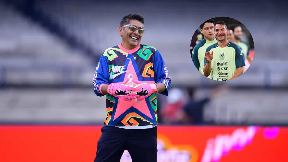 Jorge Campos manda mensaje a Chucky Lozano al no ser convocado por el Tri para el Mundial 2026: "Te extrañamos" Jorge Campos dijo extrañar a Chucky Lozano. Fotos: Mexsport