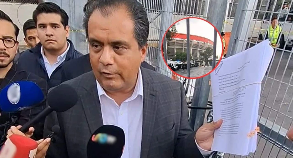 ¿Se unirán a las manifestaciones en la inauguración del Mundial? Azteca ignora notificación de palcohabientes Foto: José Andrés Díaz