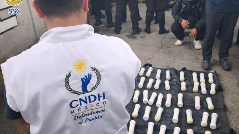Nada nos va a detener: padres de Ayotzinapa denuncian retención rumbo a CDMX Cortesía: @SSC_CDMX